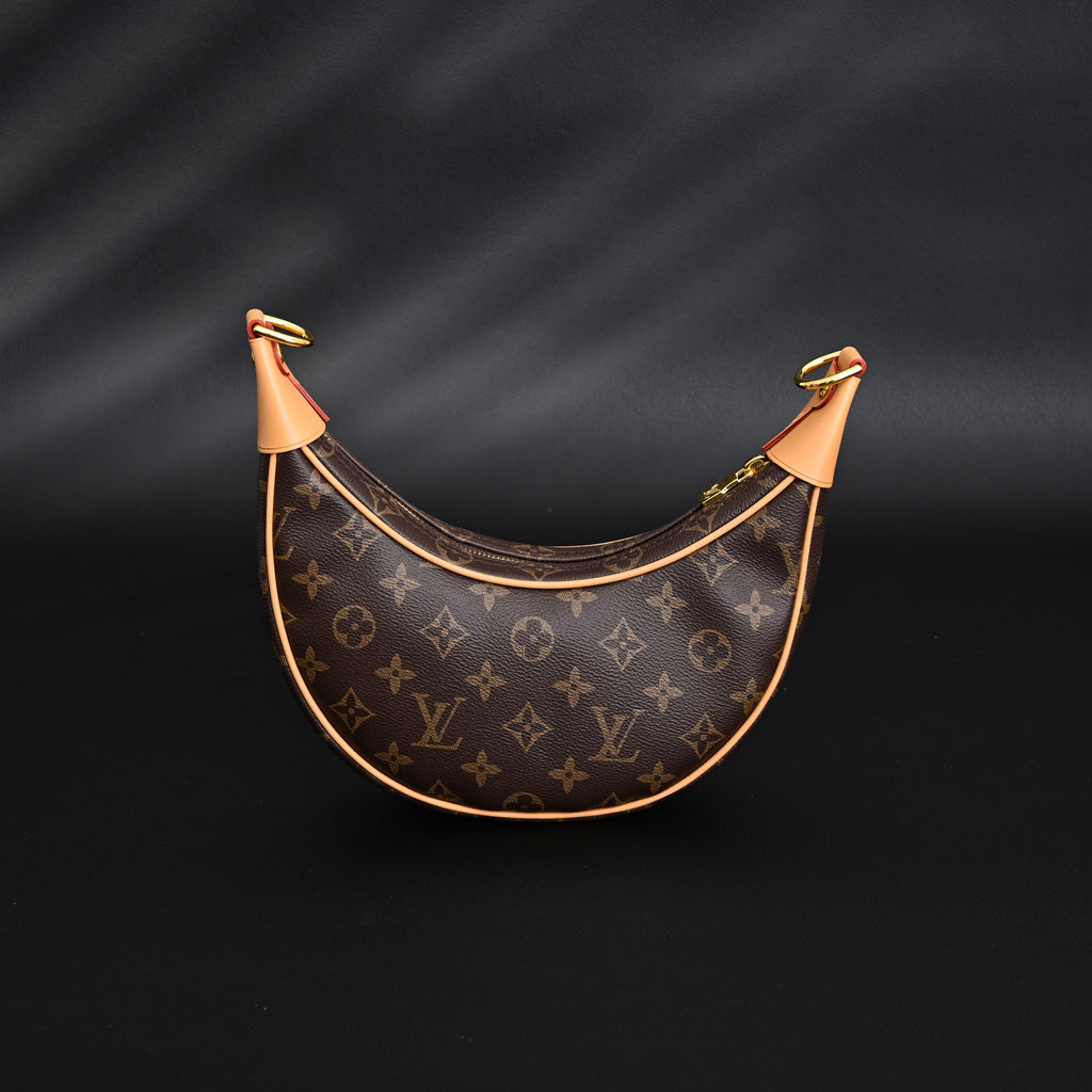 Louis Vuitton Loop Bag – Monogram Canvas with Gold Chain